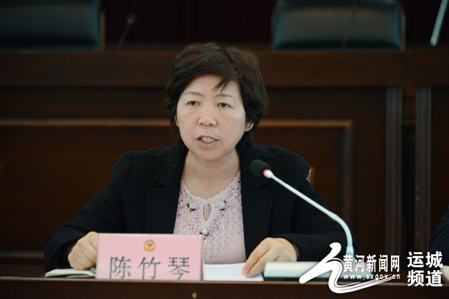 运城市政府副市长陈竹琴讲话
